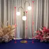 Accesorios para Bodas, Luces para Time-Lapse, Tiras de Hielo de Hierro Forjado, Decoraciones Doradas para Escenario, Decoraciones de Bola de Cristal