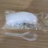 [X] Cucharas Desechables, Cucharitas Desechables, Montaje de Plástico, Más de 20 Paquetes