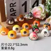 Desenho Animado Fofo Mini Animal Resina DIY Acessórios de Joias Criativos Pequenos Enfeites de Mesa Chaveiro Venda Mista