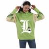 Suéter transfronterizo para hombre y mujer, sudadera con capucha Sun Man Death Note, suéter de anime de marca de moda europea y americana, abrigo para pareja
