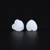 Accesorios para joyería de oído transparentes y ecológicos para hacer tú mismo, tapones para orejas, pendientes de botón, tapones de silicona para los oídos, tapones de plástico, fabricantes, venta al por mayor