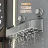 Estante con ventosa para cocina, baño y inodoro, solución de almacenamiento sin taladro para montaje en pared, caja de almacenamiento para lavabo