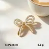 Broche de tulipa de diamante completo corpete de flor feminina outono e inverno casaco casaco pin terno acessórios lenço de seda fivela Pin Pin