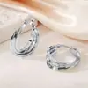 Suministro Directo de Fábrica de Populares Pendientes Geométricos de Patchwork en Europa y América, Clásicos y de Moda, No se Desvanecen, Pendientes Versátiles, Al por Mayor en Stock