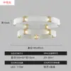 Lámpara de araña para restaurante transfronterizo, luz de anillo circular de lujo ligero, lámpara colgante de cristal personalizada para sala de estar, recepción de hotel, vestíbulo, modelo nuevo 2026