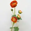 Con Yang Siembra de Cabello Simulación 5 Lulian Pequeños Nórdico ins Decoración del Hogar Boda Flor Falsa Peonía Flor de Simulación