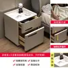 Mesita de Noche Inteligente Caja Fuerte Integrada, Sencilla y Lujosa, Multifuncional para Dormitorio de Alta Gama Uso en el Hogar, Nuevo Modelo 2026