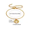 Pulseira com pingente de coração dourado em aço inoxidável em formato de rosa, uma pulseira delicada e estilosa com um design único, um acessório de alta qualidade para mulheres