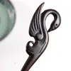 Horquilla de Ébano Tallada a Mano Horquilla de Madera Antigua Nuevo Estilo Chino Horquilla de Paso Oscilante Dinastía Han Accesorios para el Cabello Horquilla al por Mayor