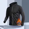 Camiseta térmica de manga larga para hombre, secado rápido, ajuste ceñido, para deportes, running, fitness, ropa interior, traje de entrenamiento, otoño e invierno, cálido, escalada