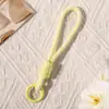 Tecido Woven de Nylon Corda Colorida Chaveiro para Homens e Mulheres, Mosquetão, Chaveiro de Casal, Pingente de Celular, Cordão para Bolsa