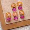 Nuevos Accesorios para Uñas de Dibujos Animados de la Princesa Elsa Niña Linda Sirena Accesorios para Uñas Pasador de Diamante Accesorios DIY