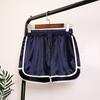 Shorts Deportivos de Comercio Exterior para Niñas en Verano Estilo Coreano Estudiantes Sueltos Cintura Alta Casual Gordo mm Talla Grande para Casa Pierna Ancha Pantalones Cortos