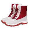 Botas de senderismo calientes de comercio exterior para mujer, botas de nieve, zapatos de exterior de caña alta, zapatos de senderismo