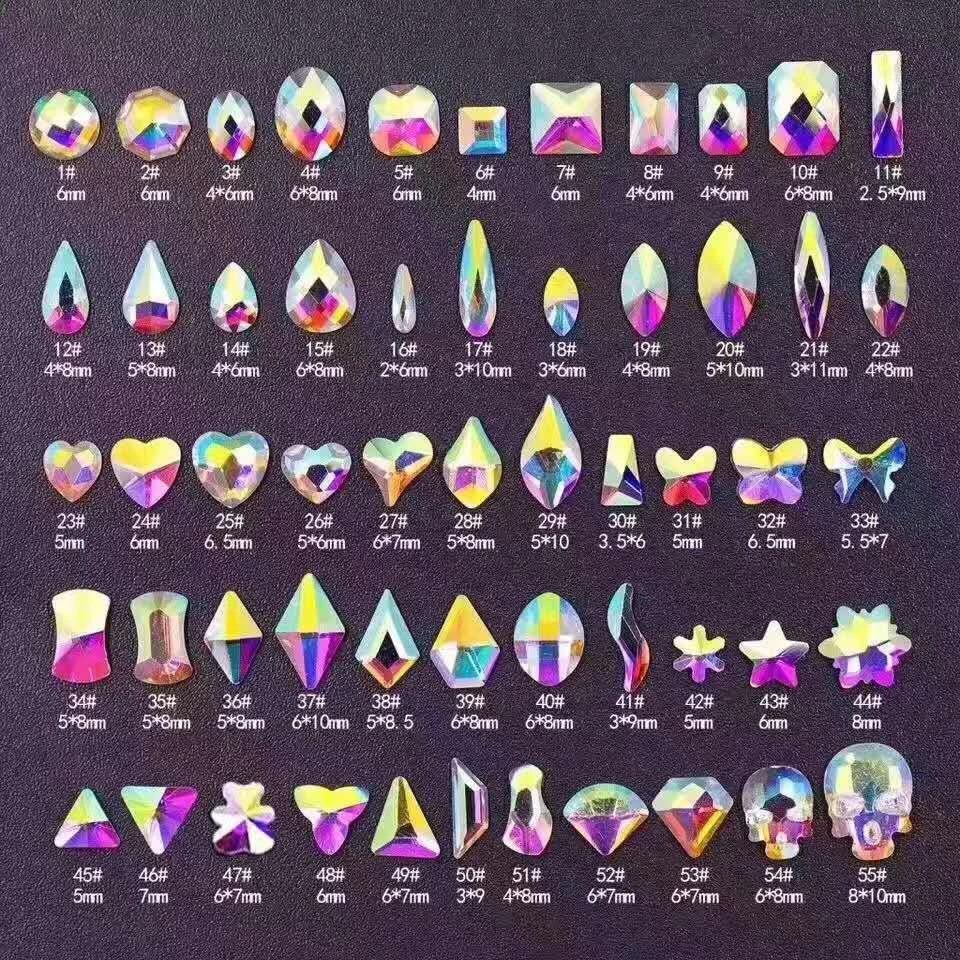 100pcs-lot-Kinds-Of-Shapes-Cry