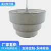 Abajur de tecido para lustre, abajur de linho, fábrica atacadista, abajur removível KD, abajur com fivela para luminária de chão.
