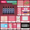 Tela Especial para Pintura Tie-Dye, Kit de Materiales de Manualidades DIY para Niños, Juego de Herramientas para Teñir Toallas Cuadradas de Jardín de Infancia, Escuela Primaria