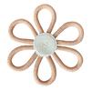 Decoración bohemia para habitación infantil flor margarita encaje tejido colgante de pared hogar niña bebé niños decoración de pared flores