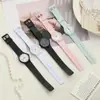 Versão Coreana Simples Macaron Ins Celebridade da Internet Novo Estilo Floresta Mostrador de Relógio Moda Feminina Relógio Feminino Atacado