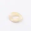 Diy17 * 23mm acrílico imitação concha Dourado Clássico gradiente combinação aberta bolsa de corrente brincos chaveiro material
