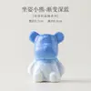 Figura de Oso de Cerámica con Esmalte de Cristal Horneado, Mascota de Té Creativa para Entusiastas del Té, Manualidad Linda para Decoración de Escritorio y Coche