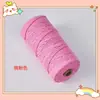 Cuerda de algodón trenzado 3mm 4mm de colores tapiz hecho a mano degradado color sólido cuerda de algodón material para colgante de coche cuerda para tejer diy hilo de algodón