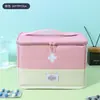 Botiquín de primeros auxilios para exteriores, kit de rescate de emergencia grande portátil multicapa, caja de primeros auxilios protectora para el hogar y el camping