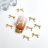 Accesorios para Uñas con Moños Dulces y Simples Color Sólido Tamaño Grande Mediano Pequeño Moño Mezclado Accesorios para Uñas Todo-Combinación para DIY