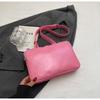 Bolso Pequeño Cuadrado de Mano de Alta Gama Estilo Coreano, de Moda y Versátil, Bolso de Hombro y Cruzado Elegante para el Trabajo, Mujer