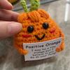 Comercio Exterior Más Vendido Papa Positiva Papa Positiva Divertida Llavero Tejido Colgante Muñeca Pareja