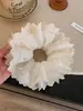 Goma para el pelo de organza con perlas y encaje, diseño de nicho estilo coreano con ambiente primaveral para coletas, estilo nuevo