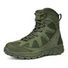 Botas de Montañismo de Caña Alta para Exteriores Transfronterizas Botas Tácticas Suela de Goma Resistentes al Desgaste Botas para Hombre Campamento de Invierno 2026 Fabricante Color Arena