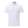 Camisa polo publicitaria, mono con logo estampado fijo, solapa, manga corta, camisa cultural impresa para fabricantes de ropa grupal bordada
