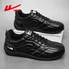 Zapatos de Hombre Warrior 2026 Otoño Nuevos Zapatos con Paneles de Cuero de Moda Alemanes de Entrenamiento Zapatos de Carrera para Hombre Zapatos Deportivos Casuales para Hombre Z