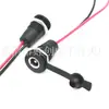 Enchufe Impermeable con Apertura de 12 mm con Cable Enchufe de Alimentación DC + Cable Moldeado por Inyección Integrado Procesamiento de Soldadura de Cable