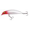 Señuelo Luya Simulación Señuelo Duro Diez Colores Colorido Onda Escalada Señuelo Falso 8.1cm7g Anillos Cuentas Tres Anzuelos Amortiguador Franja Blanca Señuelo a Prueba