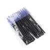 Atacado Novo Pincel para Cílios Water Drop 25/Pacote Rolo de Cílios de Nylon Ferramentas para Enxertia de Cílios Pincel Pequeno para Sobrancelha Pente para Cílios