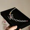 Nuevo Estilo Antiguo Dulce Lazo Pasador Suave Ropa China Antigua Accesorios Diarios Guofeng Rosa Combinación Perfecta Accesorios para el Cabello