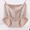 Ropa Interior para Mujeres para Madres, Talla Grande para Gorditas, Algodón Antibacteriano de Cintura Alta para Edad Media y Adultas Mayores, Calzones Transpirables de Verano con Control de Abdomen