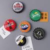 Abridor de Botellas Divertido Imán de Refrigerador Succión Magnética Personalizado Creativo Tapa de Botella Abridor de Botellas de Cerveza Abridor de Botellas Portátil