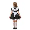 Fantasia infantil de Halloween, roupa de empregada, cosplay, estilo pastoral, Lolita de fazenda para menina, vestido Dirndl de fazenda