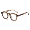 Gafas de Sol Polarizadas Redondas Retro Europeas y Americanas para Hombre Pin de Gorra 8642 Celebridad de Internet Sesión de Fotos Callejera Tendencia Ins Gafas Tr90 para Mujer