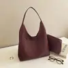 Bolsa Feminina 2026 Verão Nova Bolsa para Trabalho e Trajeto Alta Aparência Bolsa de Ombro Tecida Estilo Retrô Simples