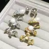 Anillo de Perla Abierta Redonda de Circonita de Moda Europea y Americana, Anillo de Dedo Índice Elegante y Exquisito con un Toque de Lujo Ligero y de Alta Gama