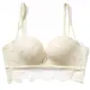 Conjunto de Sujetador Sexy para Reunión de Hombres Calientes Encaje Mano de Adán Sujetador Superior para Pecho Pequeño