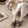 Pantuflas de lino para mujer, modelo nuevo 2026, aptas para todas las estaciones, de interior, silenciosas, antideslizantes, transpirables, absorbentes de sudor, pantuflas de suelo de algodón y lino para hombre