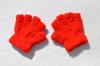 Guantes Calientes de Punto para Niños de 4 a 11 Años, Material de Media Felpa para Estudiantes de Primaria, Guantes sin Dedos de Medio Dedo