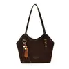 Yuezhi 2026 bolso de gran capacidad para el trabajo, moda de principios de otoño, bolso de hombro elegante y atractivo, bolso de mano, bolsa de compras