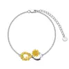 Aliexpress Nova Moda Design Versátil Pulseira de Girassol Joias Elegantes de Luxo Leve para Mulheres Festa
