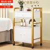 Carrinho de armazenamento pequeno especial para salão de beleza, rack de armazenamento para instrumentos de beleza, arte de unhas, carrinho de ferramentas multifuncional móvel